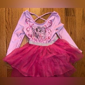 Disney Casual Pink and Purple Dress with Tutu